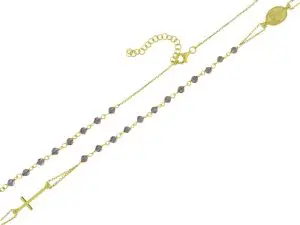 Colar Terço Ametista