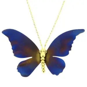 Colar Borboleta em Titânio