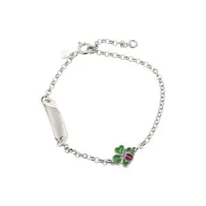 Pulseira de Criança com Chapa