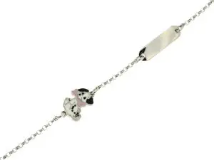 Pulseira de Criança com Chapa