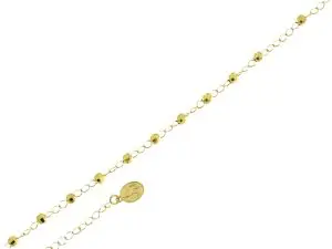 Pulseira com Medalha de Fátima