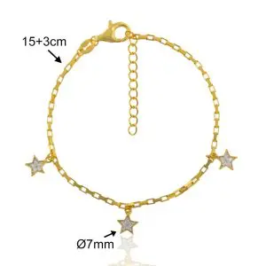 Pulseira Estrelas