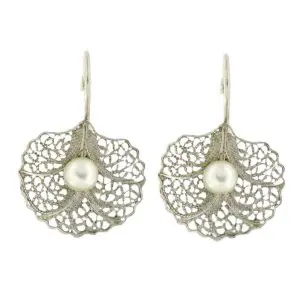 Brincos de Filigrana e Pérola