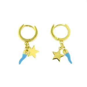 Brincos de Estrela e Berloque