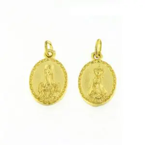 Medalha Dupla Face Fátima