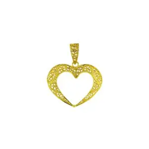 Berloque Coração de Filigrana