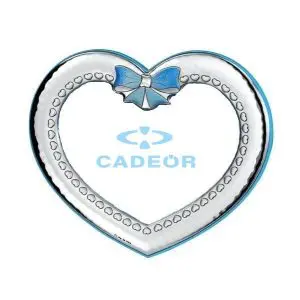 Moldura Coração Azul