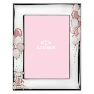 Moldura Ursinho com Balões