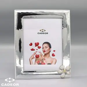 Moldura Flor Branca