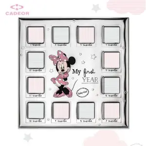 Moldura 12 meses Minnie