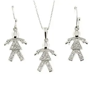 Conjunto Colar e Brincos