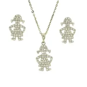 Conjunto Colar e Brincos