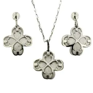 Conjunto Colar e Brincos