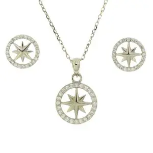 Conjunto Colar e Brincos