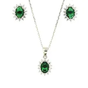 Conjunto Colar e Brincos