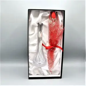 Conjunto Jarra Solitário Tulipa e Rosa