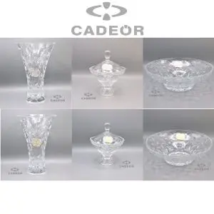 Conjunto 2 Jarras+2 Bomboneiras+2 Centros