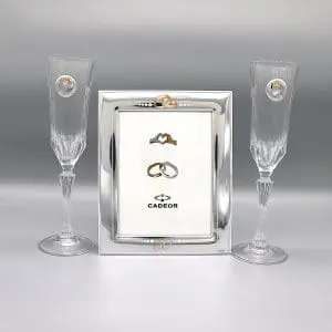 Conjunto Moldura com 2 Flutes