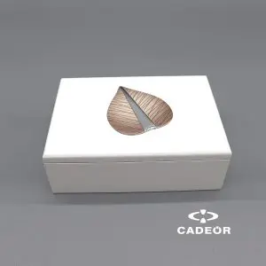 Caixa Folha Castanha