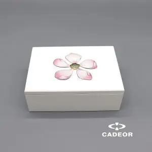 Caixa Flor Rosa