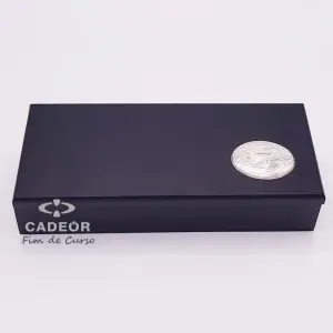 Estojo com Esferográfica e Porta-chaves