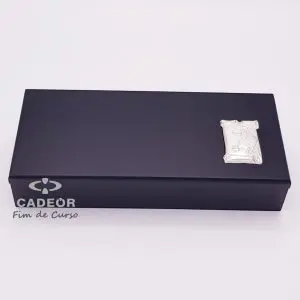 Estojo com Esferográfica e Porta-chaves