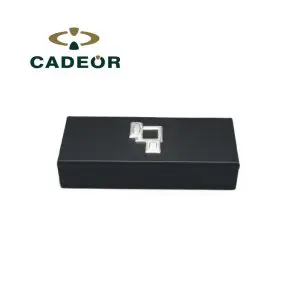 Estojo em Madeira com Canetas