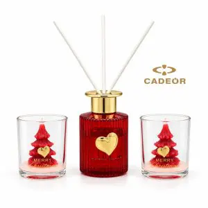 Conjunto Ambientador e Porta-velas