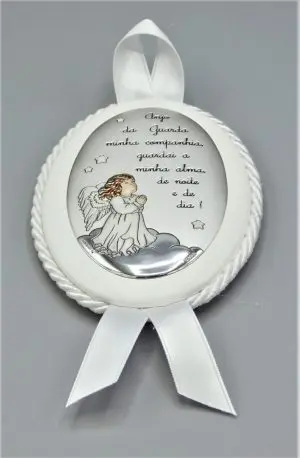 Medalha de Berço Oração Anjo da Guarda 1