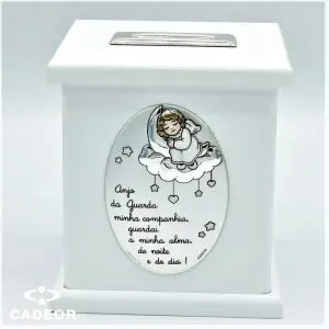 Mealheiro com Música Oração Anjo da Guarda 2