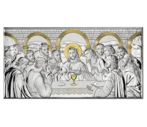 Placa Última Ceia de Cristo