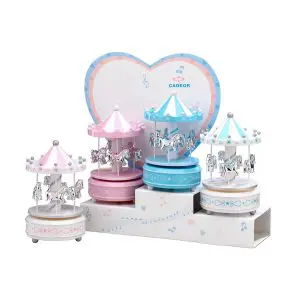 Expositor com 4 Carrosséis