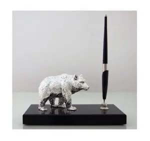 Base com Urso e Caneta