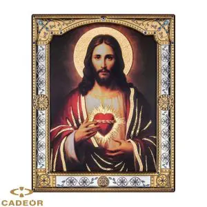 Placa Sagrado Coração de Jesus