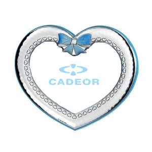 Moldura Coração Azul