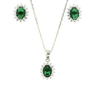 Conjunto Colar e Brincos