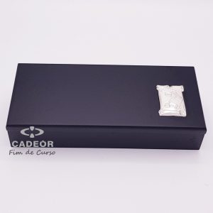 Estojo com Esferográfica e Porta-chaves