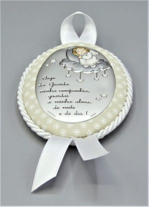 Medalha de Berço Oração Anjo da Guarda 2
