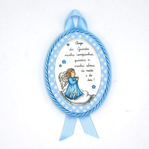 Medalha de Berço Oração Anjo da Guarda 1