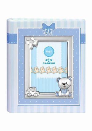 Álbum com Moldura Urso com Avião