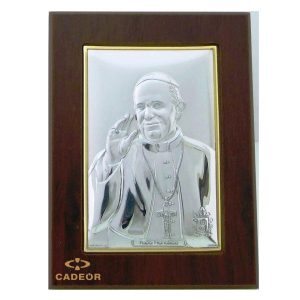 Placa Papa Francisco