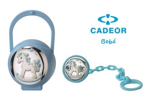 Conjunto Porta-chupeta e Malote Cavalinho