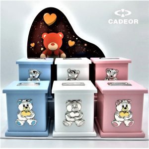 Expositor com 6 Mealheiros com Música