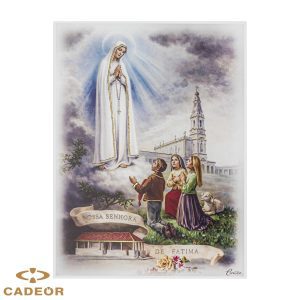 Placa Aparição de N. Sra. de Fátima