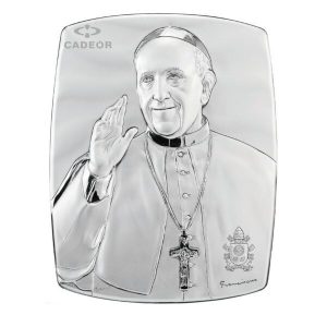 Placa Papa Francisco